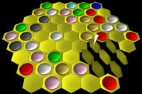 3D Hexagon Game